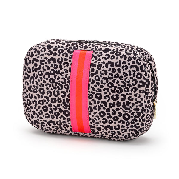 Makeup Case - Pink Leopard
